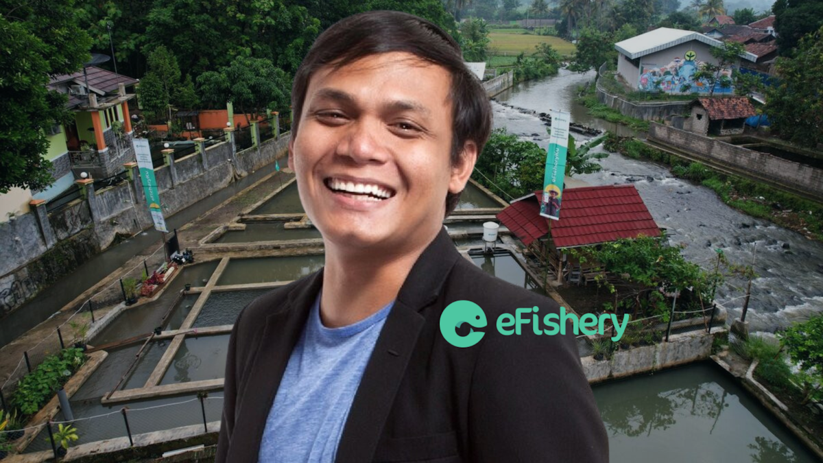 Gibran Huzaifah El Farizy, CEO of eFishery